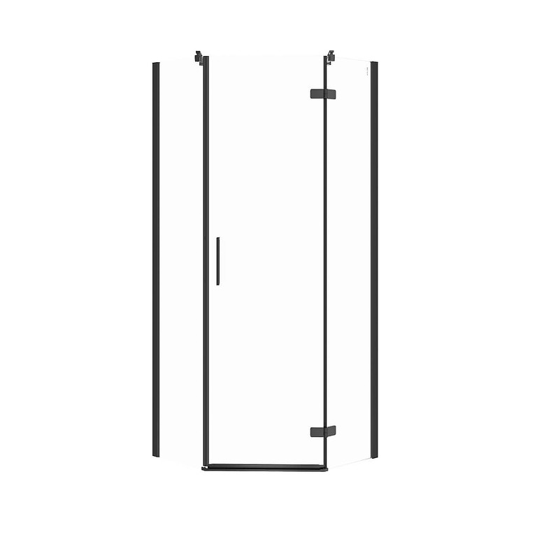 Jota ötszögletű zuhanykabin, 80x80x195 jobbos, transz üveggel
